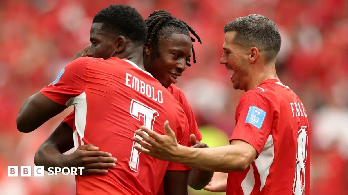 Switzerland vs Canada LIVE: FIFA World Cup Group B score, lineups, commentary & updates