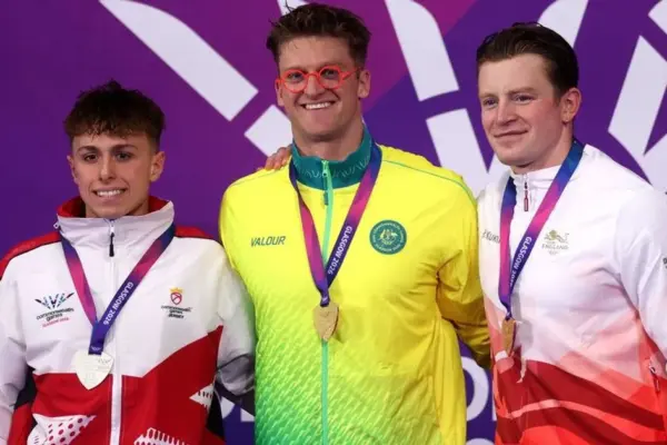 Commonwealth Games 2026: Adam Ramsay-Peaty in tears after bronze medal