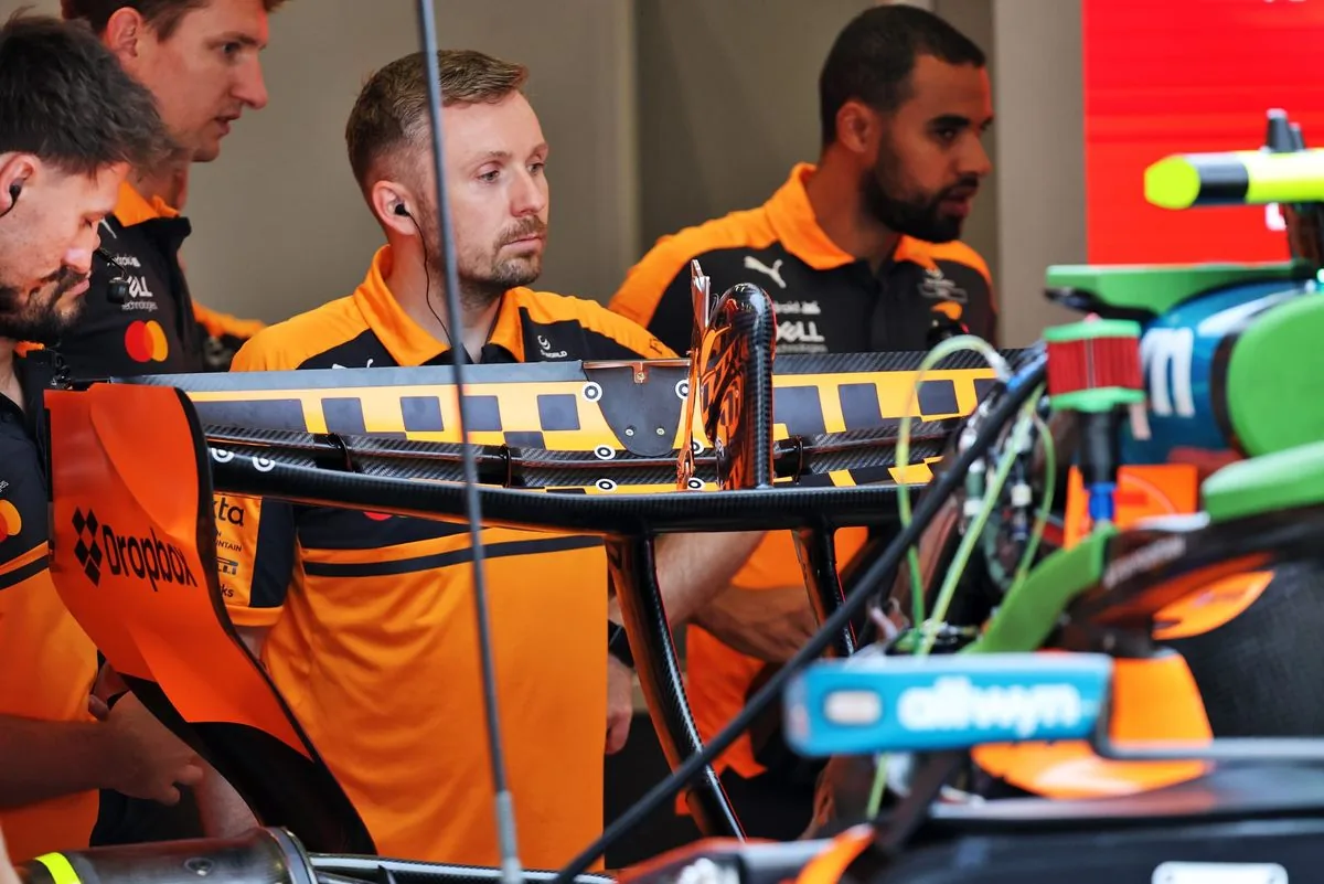 McLaren's flip-over wing reappears - but still won't race - The Race