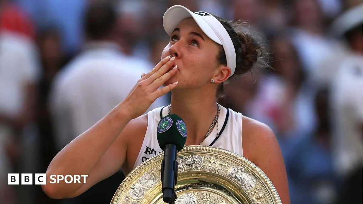Noskova survives tearful meltdown to clinch first Wimbledon title