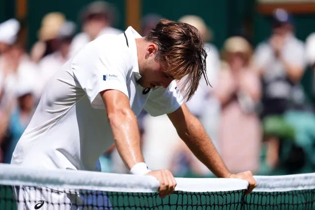 Fery took in the moment after overcoming the ‘hurdle’ of reaching his first grand slam third round