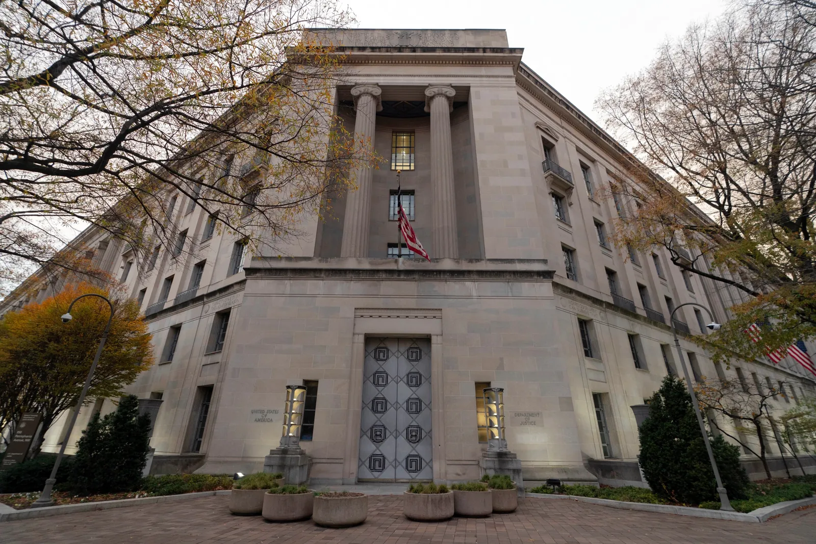The U.S. Department of Justice building is seen in Washington, Saturday, Dec. 7, 2024. (AP Photo/Jose Luis Magana, File)