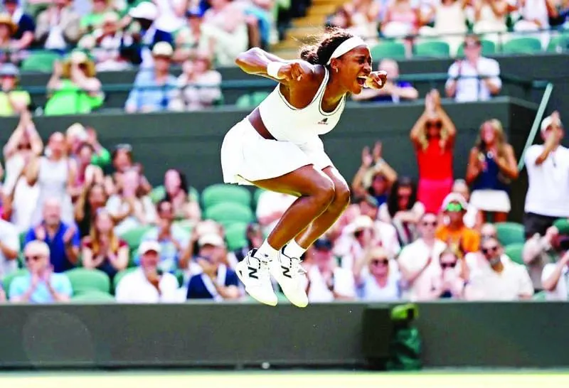 Gauff fights back, Sinner and Sabalenka march on at Wimbledon