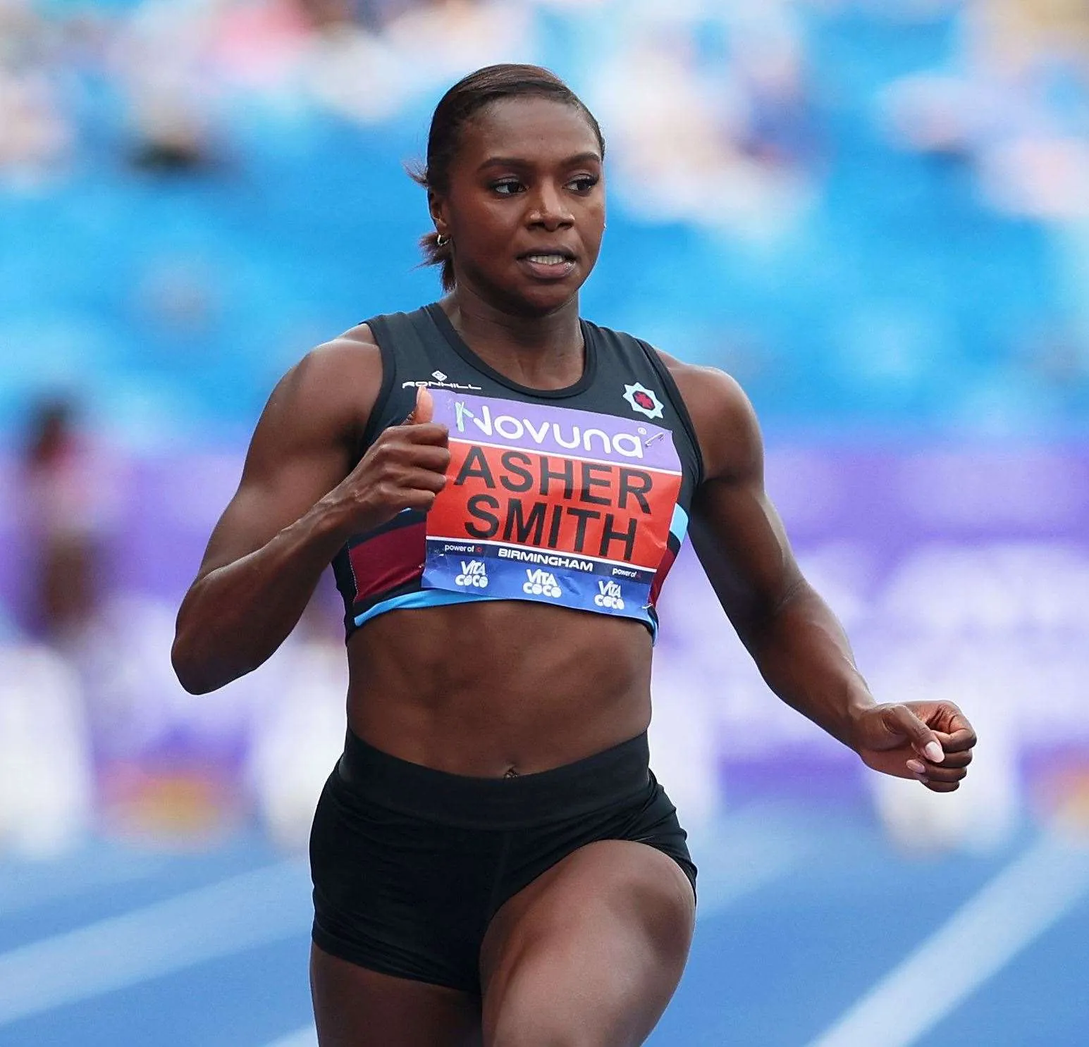 Dina Asher-Smith also missed the Commonwealth Games four years ago. Picture: Getty Images for British Athletics