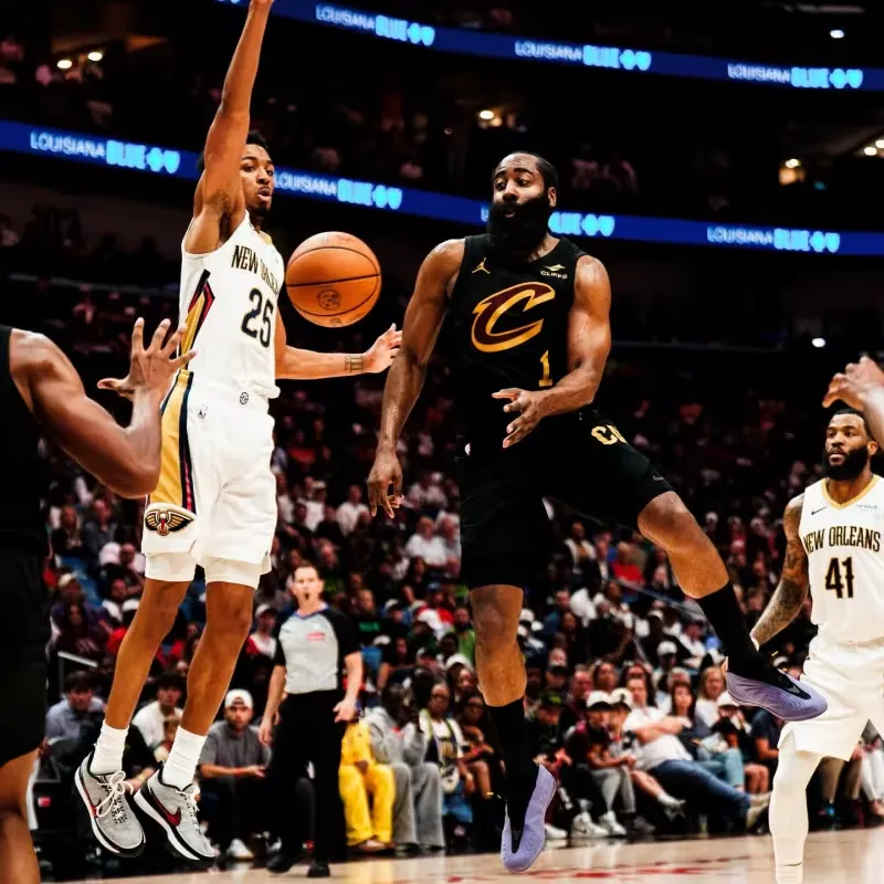 James Harden, star of the Cleveland Cavaliers.